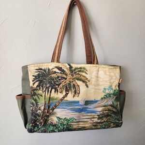 Paul Brent Sun And Sand Paradise Canvas Tote Bag